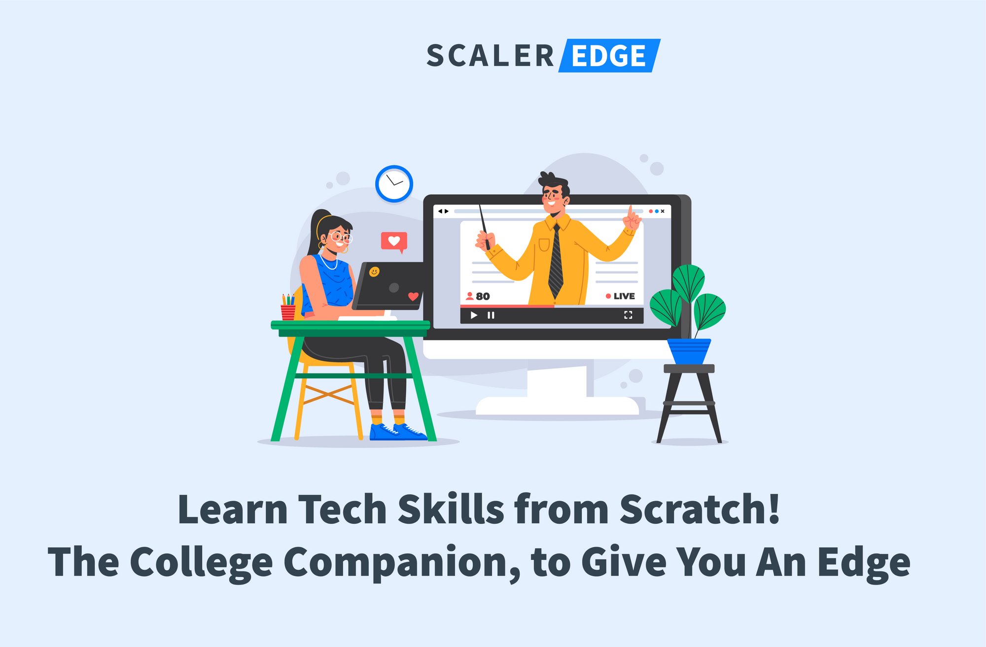 InterviewBit launches Scaler Edge, a first of its kind college-companion program to boost the employability of engineering graduates