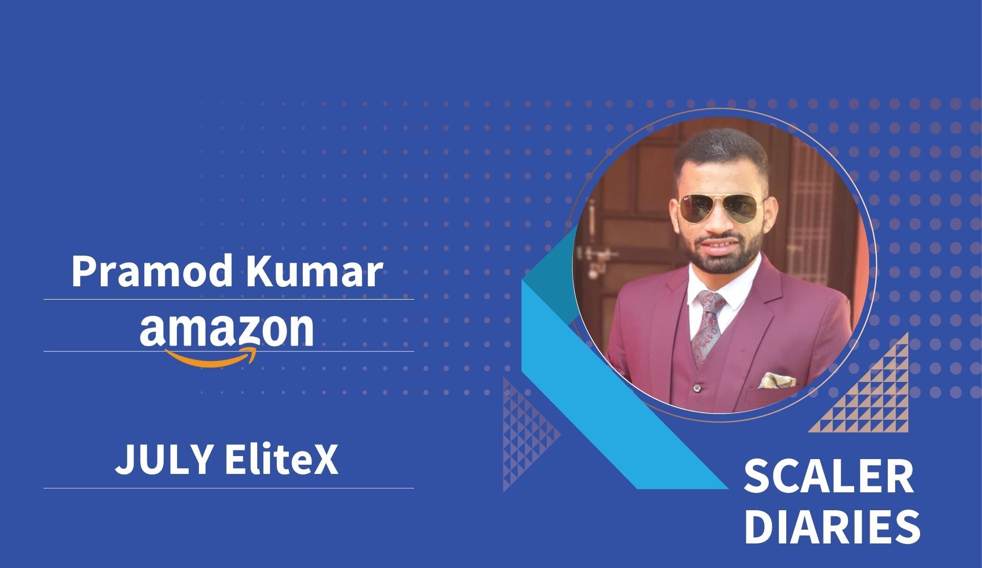 Scaler Diaries: Pramod Kumar's Journey to Amazon