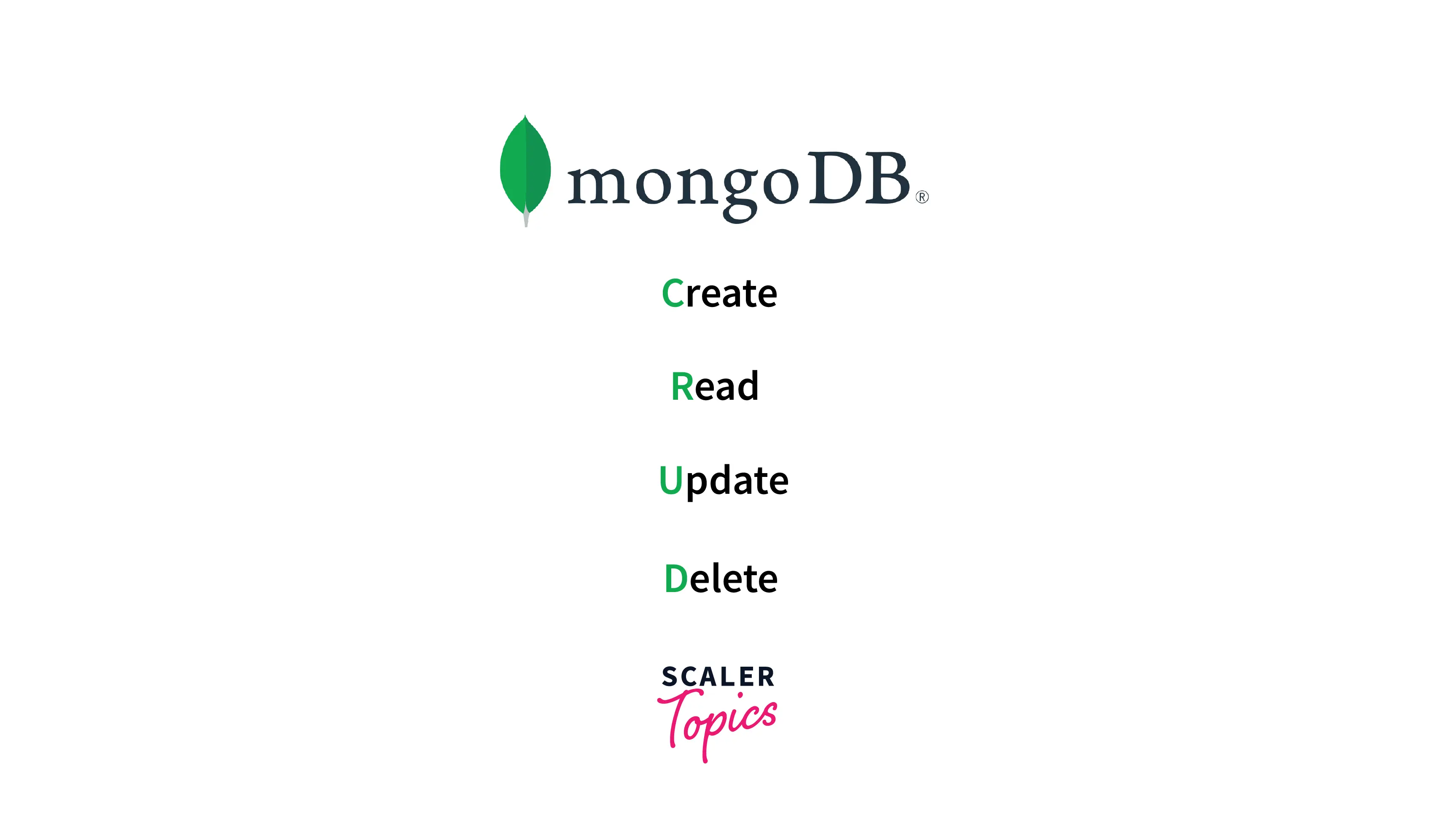 crud operations in mongoose