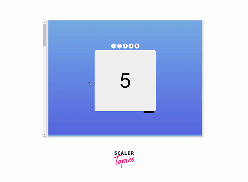 CSS only carousel