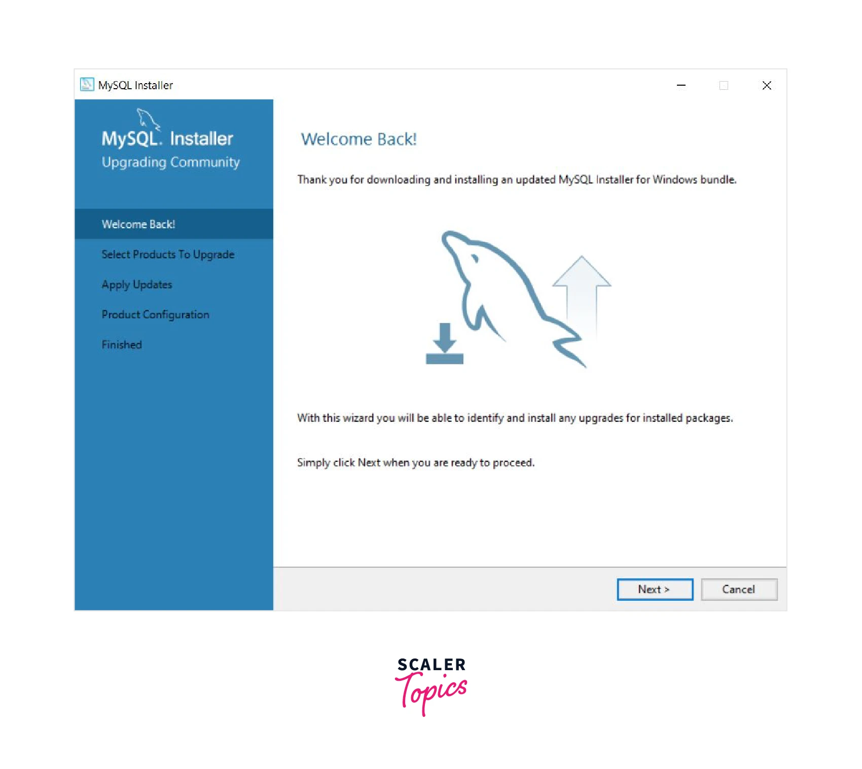 DOWNLOAD PAGE OF MYSQL
