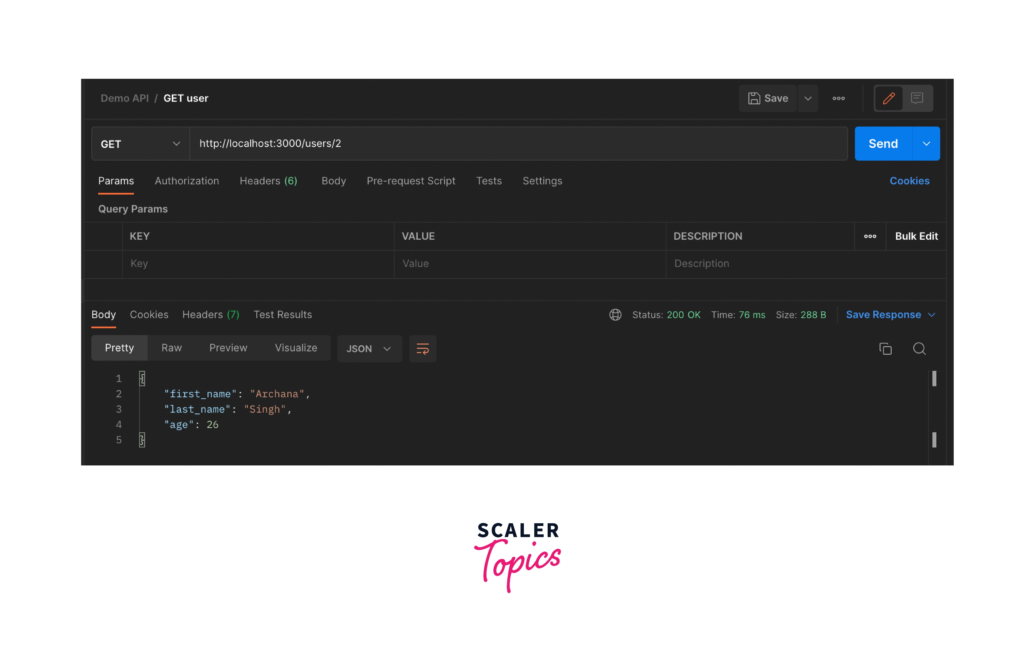 SAMPLE REQUEST POSTMAN