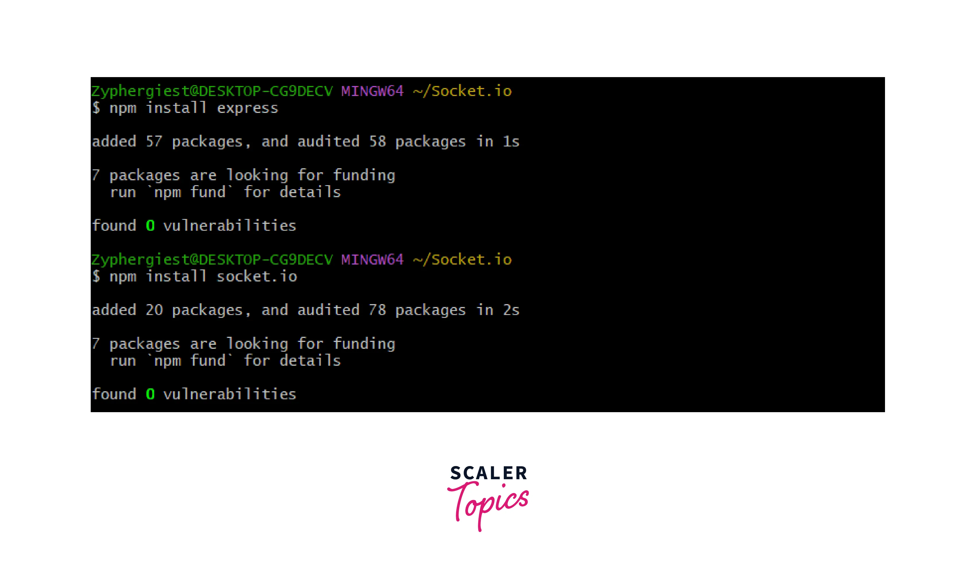 socket io nodejs 3