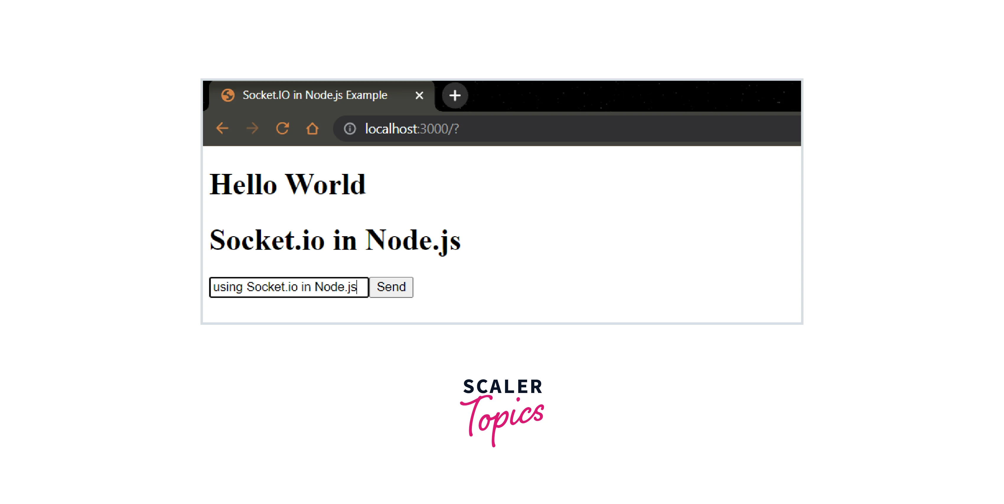 Using Socket.io in Node.js to Build a Chat Application