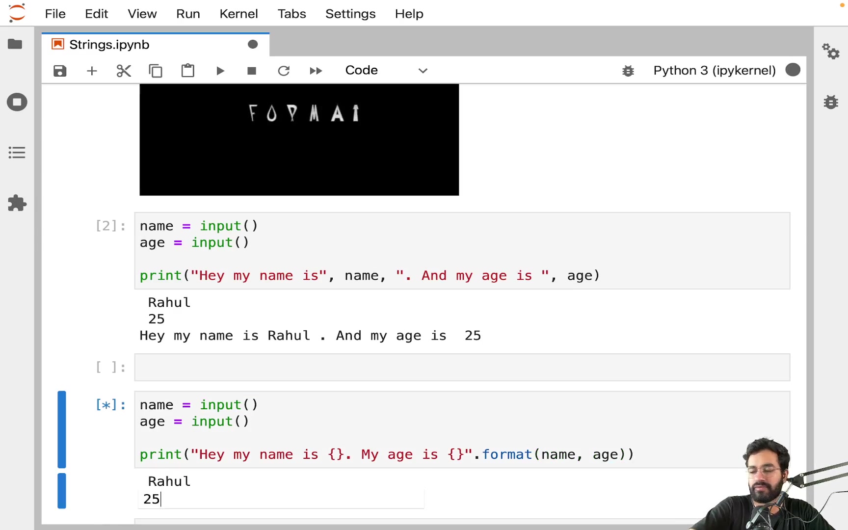 String Formatting